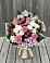 Букет цветов из: Альстромерии, Гвоздики, Розы и Хризантемы в Сенном Краснодарский край