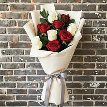 Букет цветов из:  Розы #REPLACE_PRED# Сенном Краснодарский край
