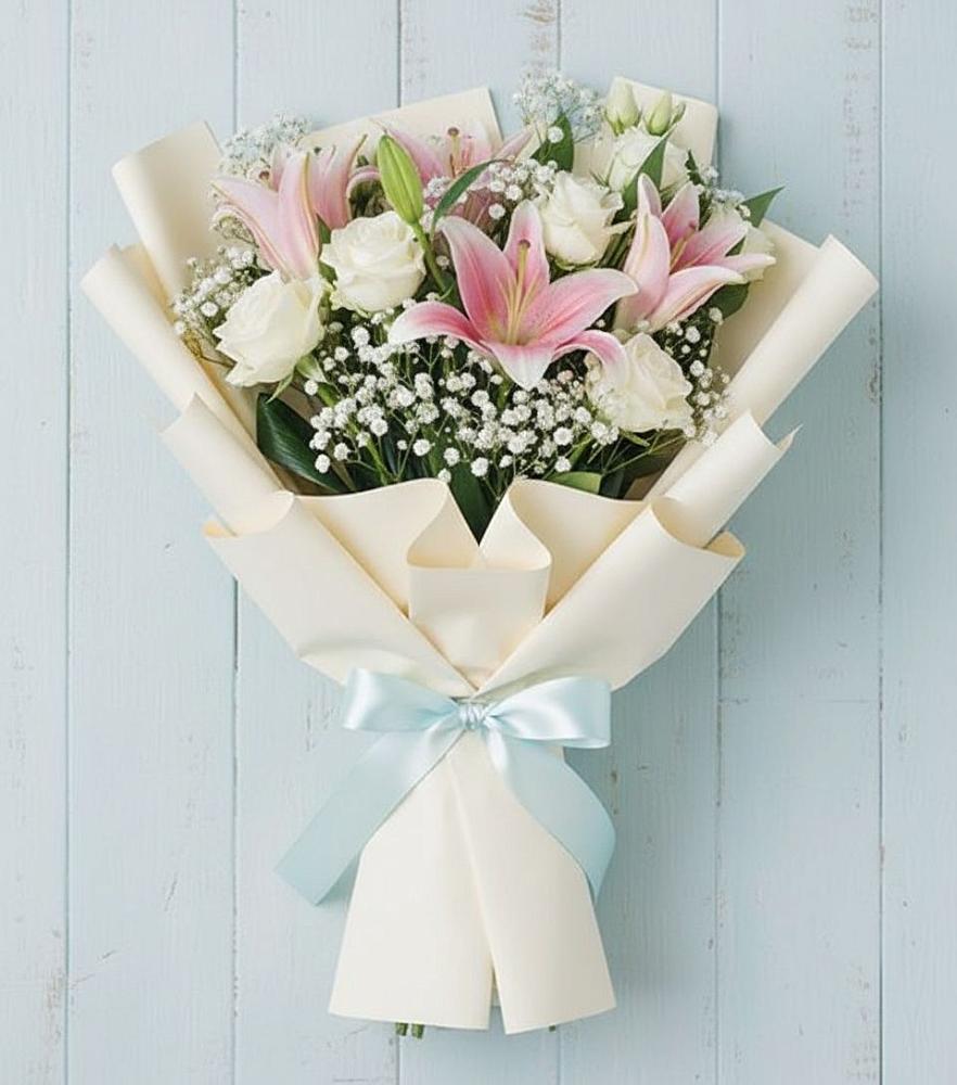 Букет цветов из: Лилии в Сенном Краснодарский край