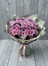 Букет цветов из:  Хризантемы #REPLACE_PRED# Сенном Краснодарский край