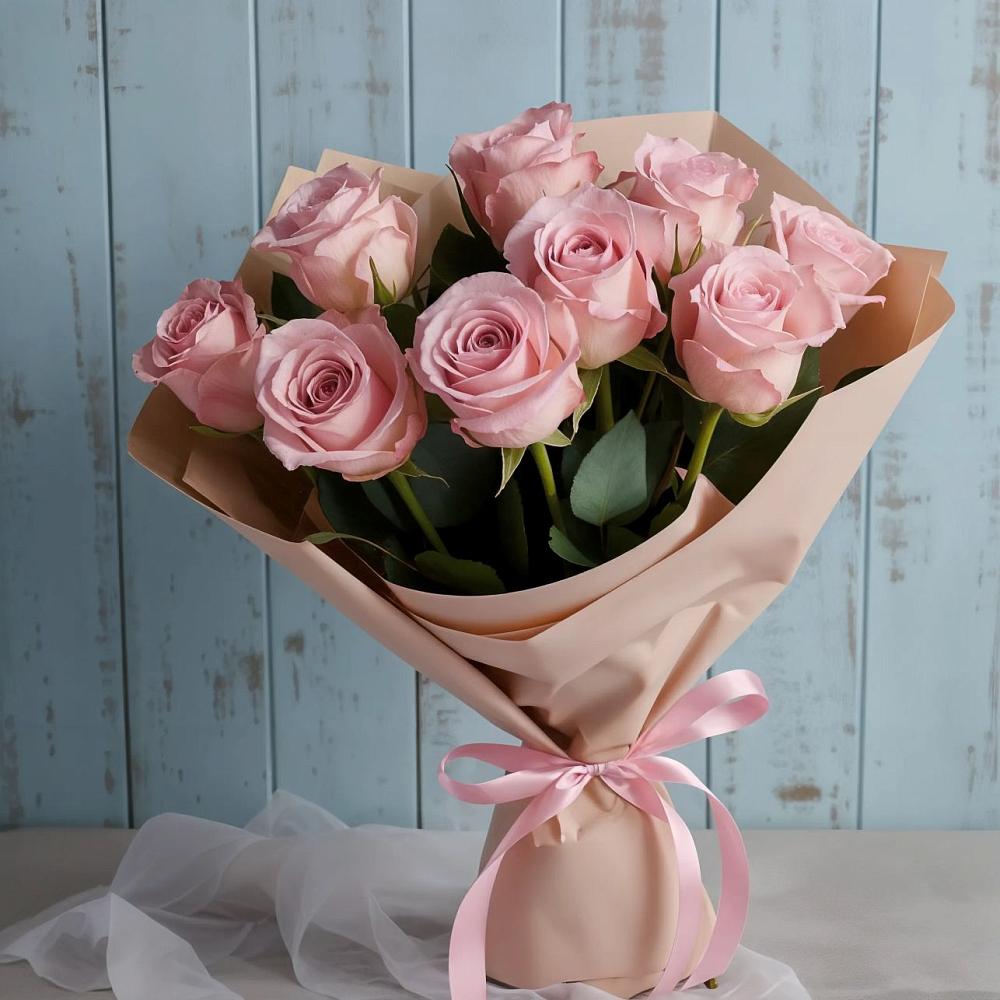 Букет цветов из: Розы в Сенном Краснодарский край