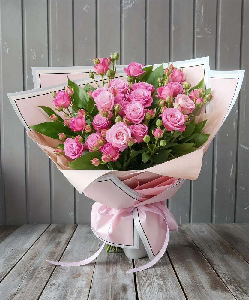 Букет Розовый кустик в Сенном Краснодарский край