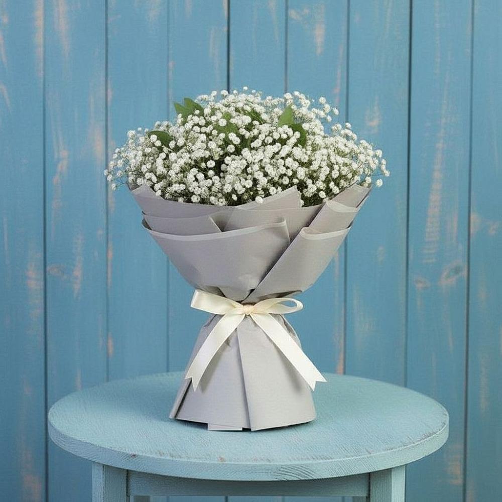 Букет цветов из: Гипсофила в Сенном Краснодарский край