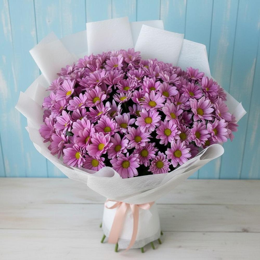 Букет цветов из: Хризантемы в Сенном Краснодарский край