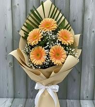 Букет цветов из:  Герберы в Сенном Краснодарский край