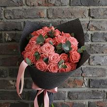 Букет цветов из:  Розы #REPLACE_PRED# Сенном Краснодарский край